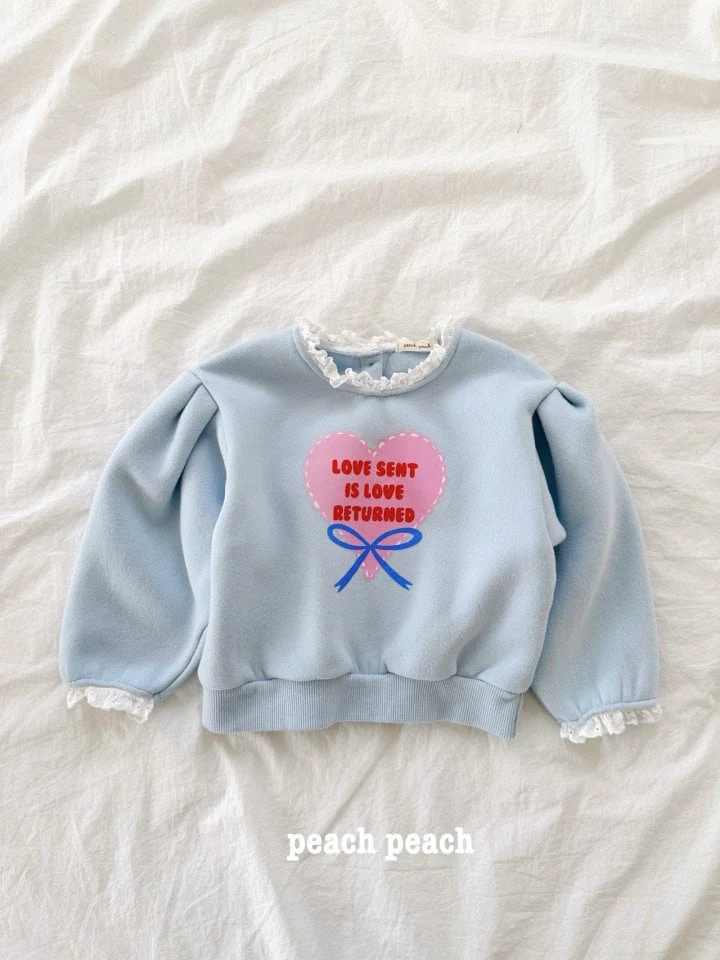 Peach Peach - Korean Children Fashion - #fashionkids - Love Me Sweatshirt - 7