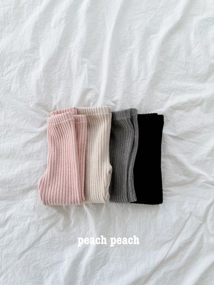 Peach Peach - Korean Children Fashion - #kidsshorts - First Snow Leggings - 4