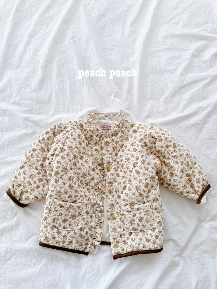 Peach Peach - Korean Children Fashion - #kidsstore - Hazelnut Coat - 3