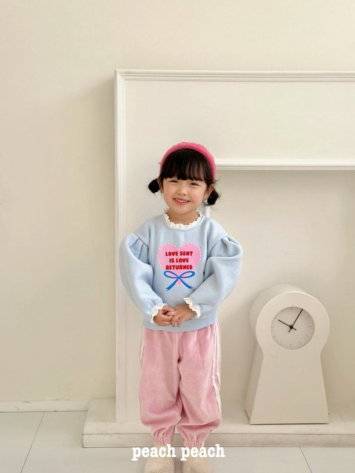 Peach Peach - Korean Children Fashion - #kidzfashiontrend - Soft Lace Tape Pants - 12