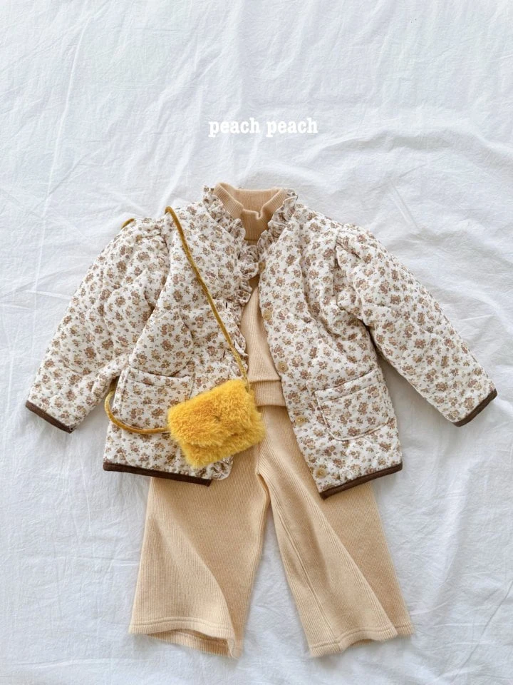 Peach Peach - Korean Children Fashion - #todddlerfashion - Hazelnut Coat - 10