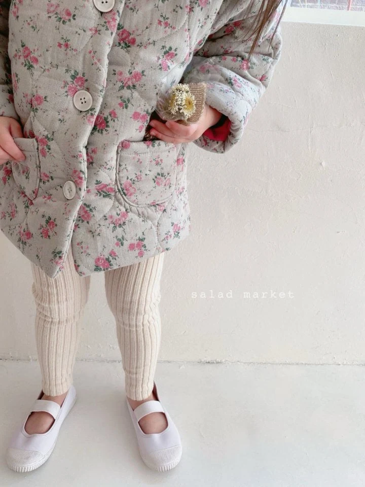 Peach Peach - Korean Children Fashion - #toddlerclothing - First Snow Leggings - 12