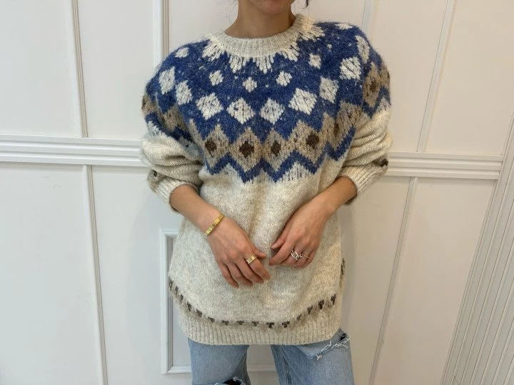 Pearls room - Korean Women Fashion - #thelittlethings - Dia Knit Sweater - 3