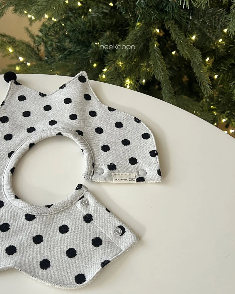 Peekaboo - Korean Baby Fashion - #babyboutiqueclothing - Circle Bib - 5