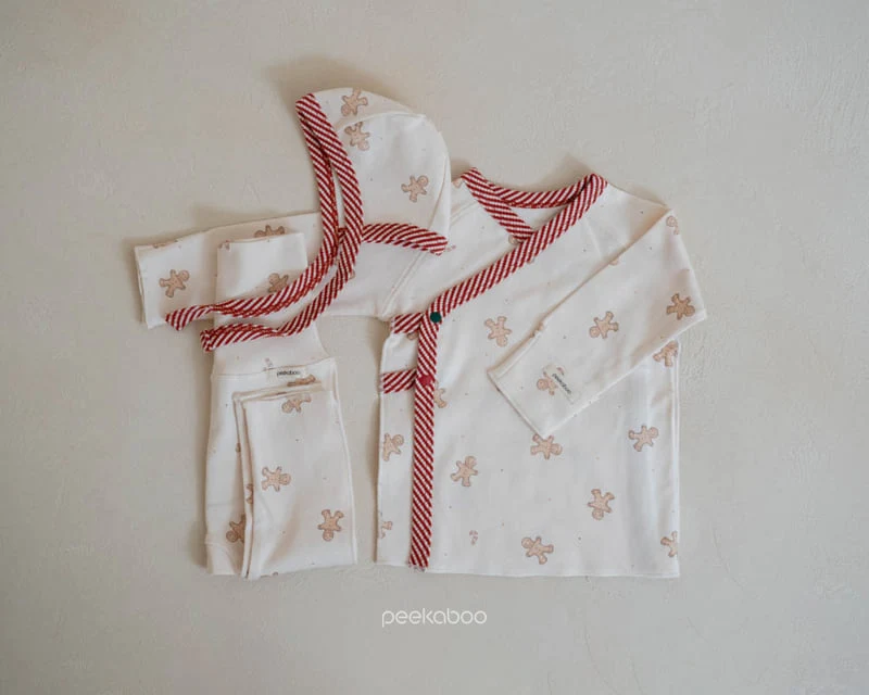 Peekaboo - Korean Baby Fashion - #babyfashion - Ginger Newborn Top Bottom Set - 10