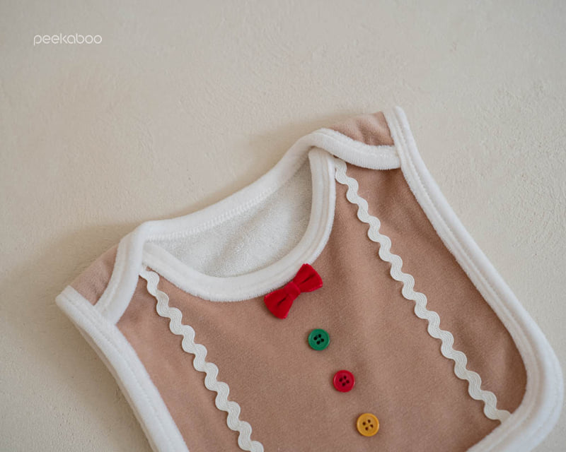 Peekaboo - Korean Baby Fashion - #babylifestyle - Ginger Bib - 2