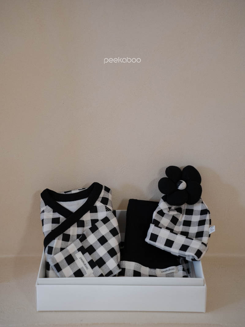 Peekaboo - Korean Baby Fashion - #babywear - Kkomi Newborn Top Bottom Set - 10