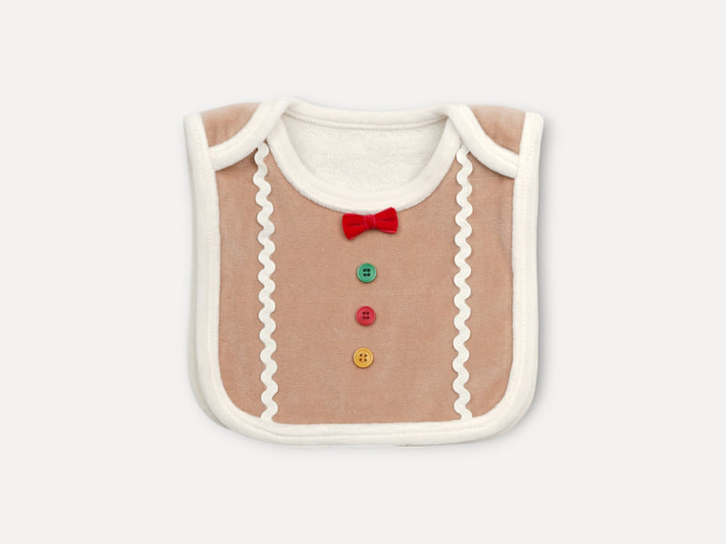 Peekaboo - Korean Baby Fashion - #onlinebabyboutique - Ginger Bib - 8