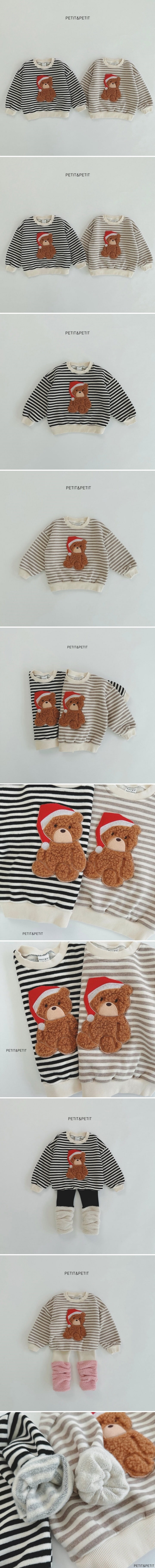 Petit & Petit - Korean Children Fashion - #childofig - Dumble Bear Sweatshirts