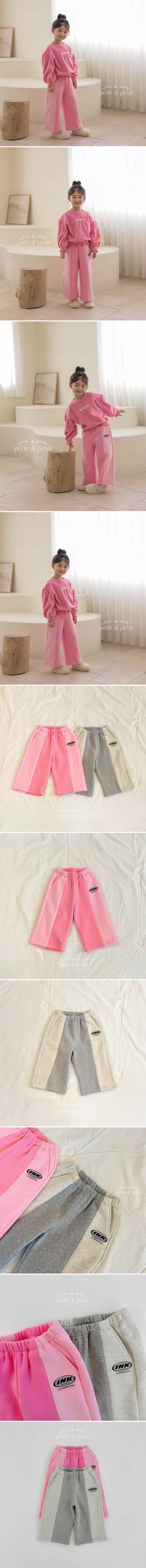 Petit & Petit - Korean Children Fashion - #discoveringself - Slit Colored Pants