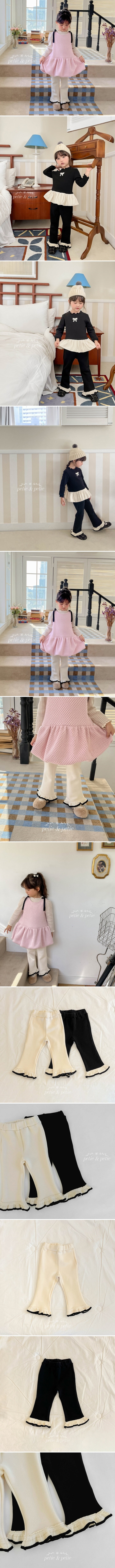 Petit & Petit - Korean Children Fashion - #fashionkids - Jany Bootscut Pants