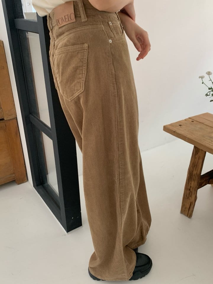 Pomelo - Korean Women Fashion - #momslook - Joy Corduroy Pants - 2