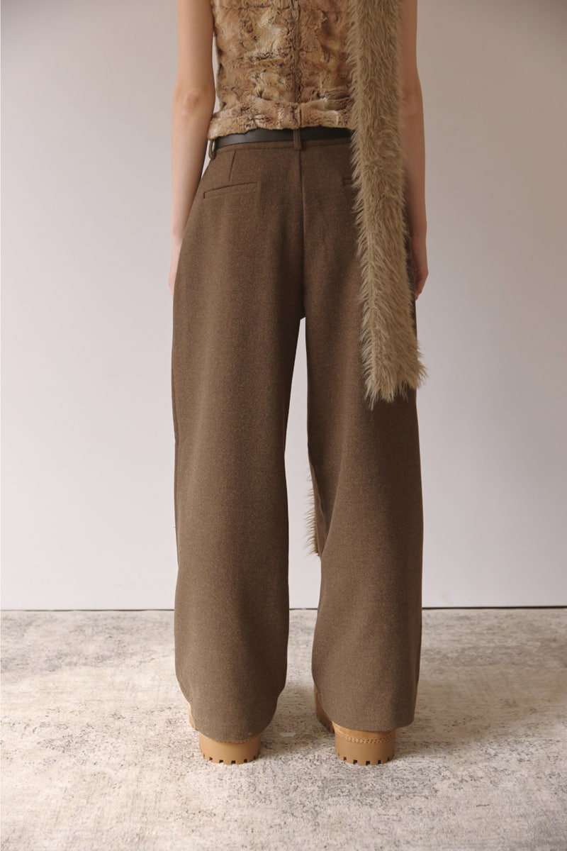 Project Wave - Korean Women Fashion - #womensfashion - Wool Maxi Slacks - 4