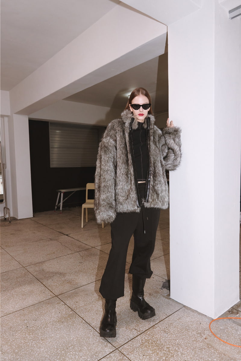 Project Wave - Korean Women Fashion - #momslook - Wolf Jacket - 11