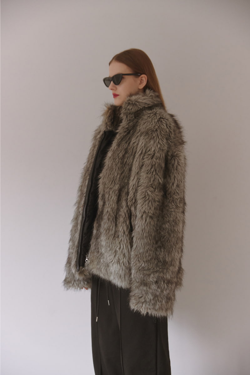 Project Wave - Korean Women Fashion - #momslook - Wolf Jacket - 5