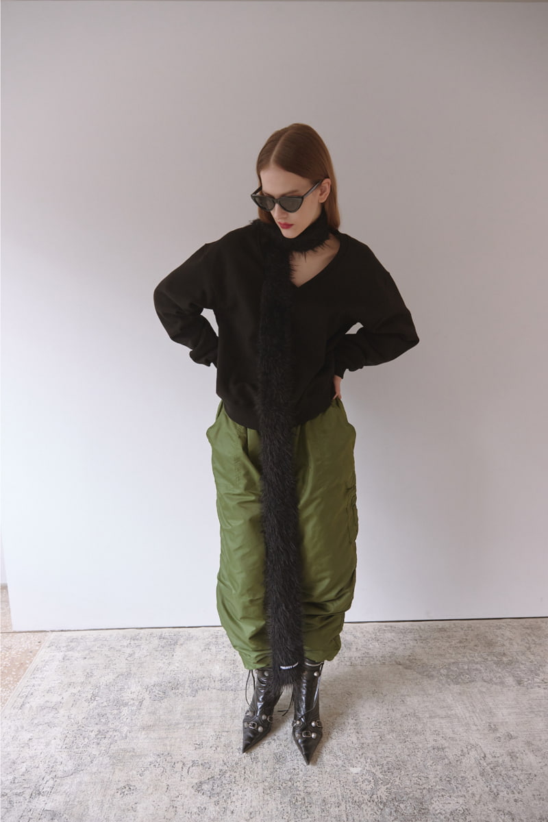 Project Wave - Korean Women Fashion - #pursuepretty - Aviation Puffer Pants - 4