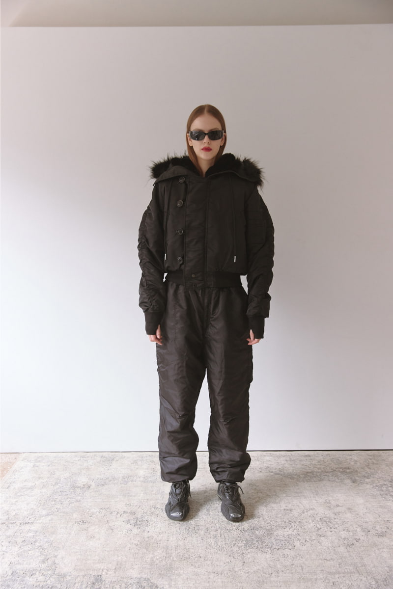 Project Wave - Korean Women Fashion - #romanticstyle - Aviation Puffer Pants - 5