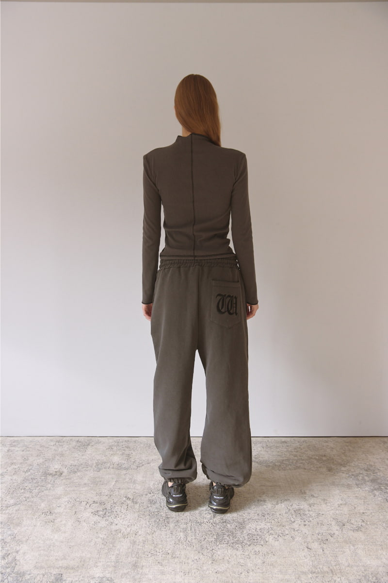 Project Wave - Korean Women Fashion - #vintagekidsstyle - Hey Sweat Pants - 3