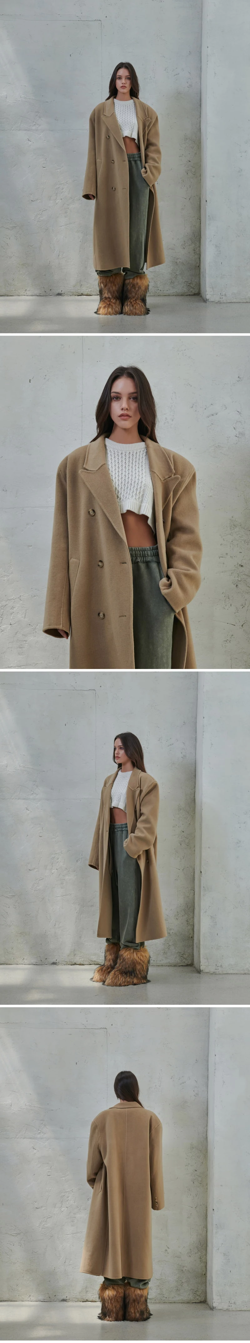 Project Wave - Korean Women Fashion - #womensfashion - Effel Hanmade Coat