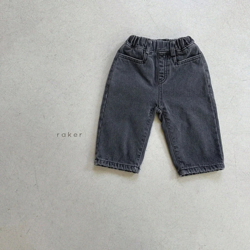 Raker - Korean Children Fashion - #Kfashion4kids - Square Bonding Pants - 5