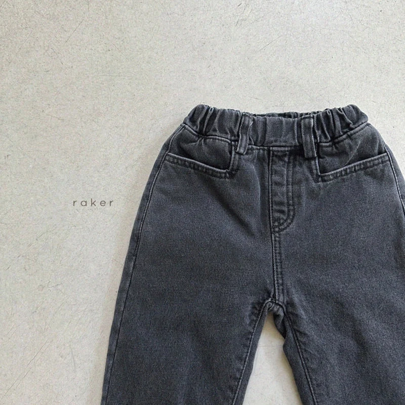 Raker - Korean Children Fashion - #fashionkids - Square Bonding Pants