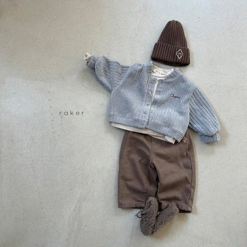 Raker - Korean Children Fashion - #littlefashionista - Cheers Cardigan - 7