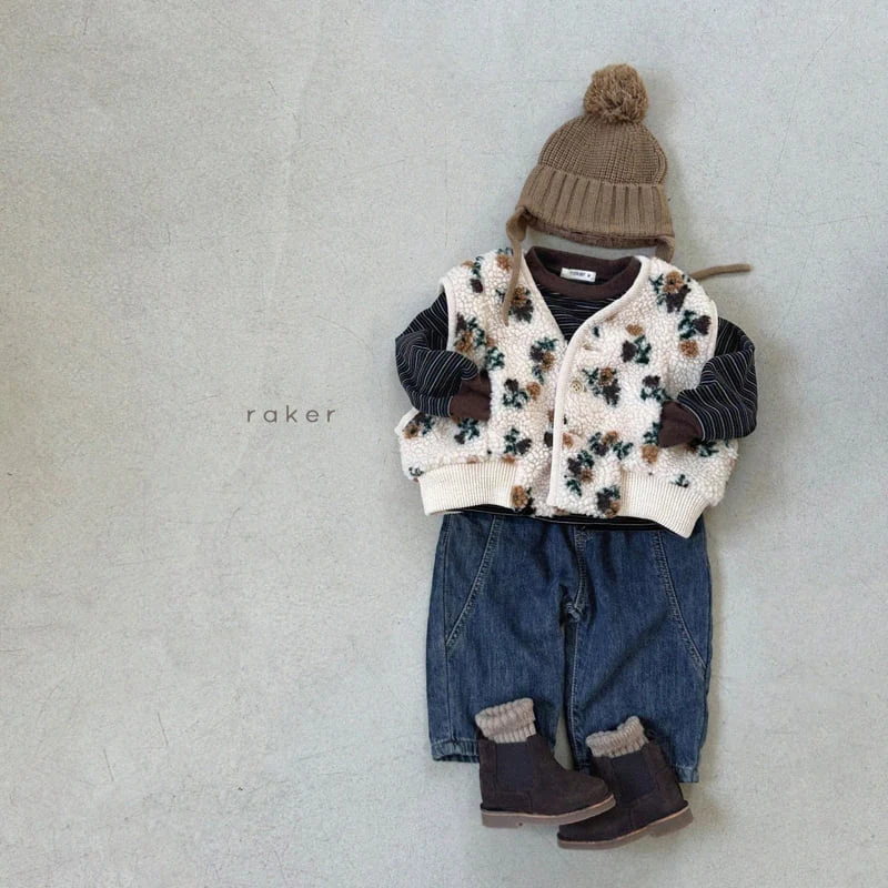 Raker - Korean Children Fashion - #littlefashionista - Colorful Stripe Tee - 5