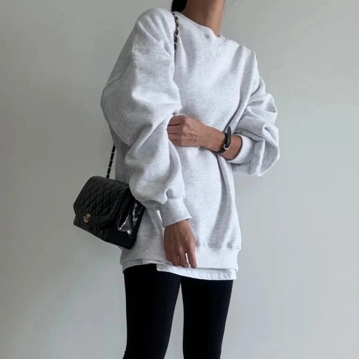 Ripple - Korean Women Fashion - #momslook - Toy Long Sweatshirts - 3