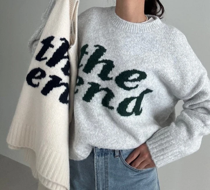 Ripple - Korean Women Fashion - #shopsmall - The End Knit Sweater - 5