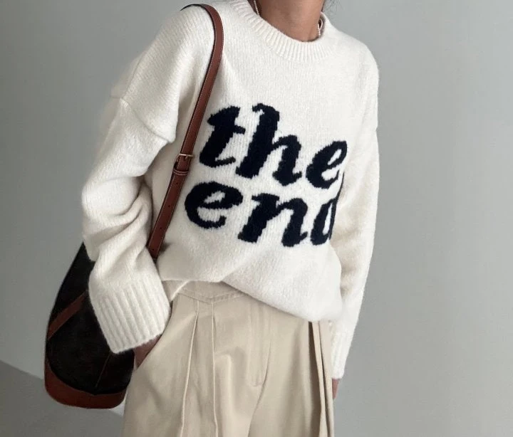 Ripple - Korean Women Fashion - #thelittlethings - The End Knit Sweater - 7