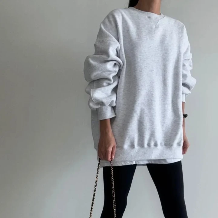 Ripple - Korean Women Fashion - #momslook - Toy Long Sweatshirts - 4