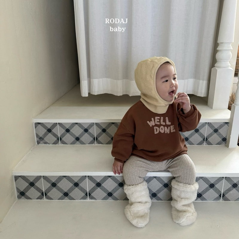 Roda J - Korean Baby Fashion - #babyboutiqueclothing - Bebe B Cream Balaclava - 7