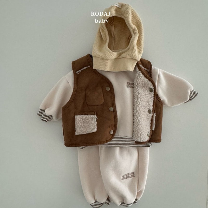 Roda J - Korean Baby Fashion - #babyoutfit - Bebe B Some One Sweatshirt - 12