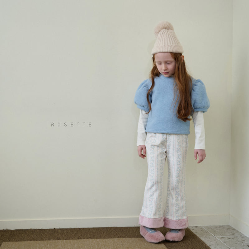 Rosette - Korean Children Fashion - #stylishchildhood - Rui Mink Pants - 4