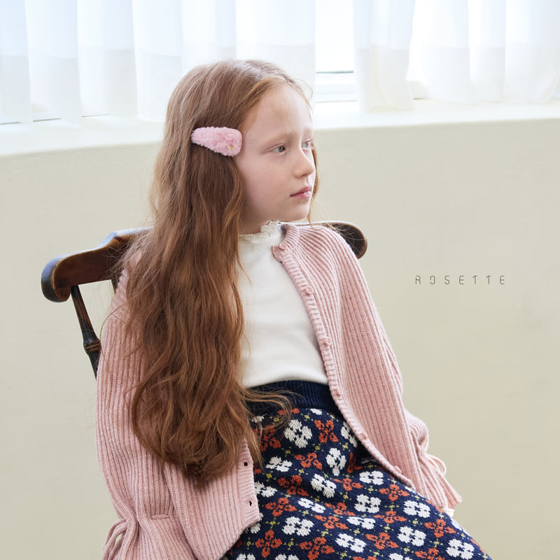 Rosette - Korean Children Fashion - #designkidswear - Boucle Hairpin - 7