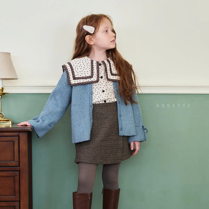 Rosette - Korean Children Fashion - #discoveringself - Rev Knit Cardigan with Mom - 11