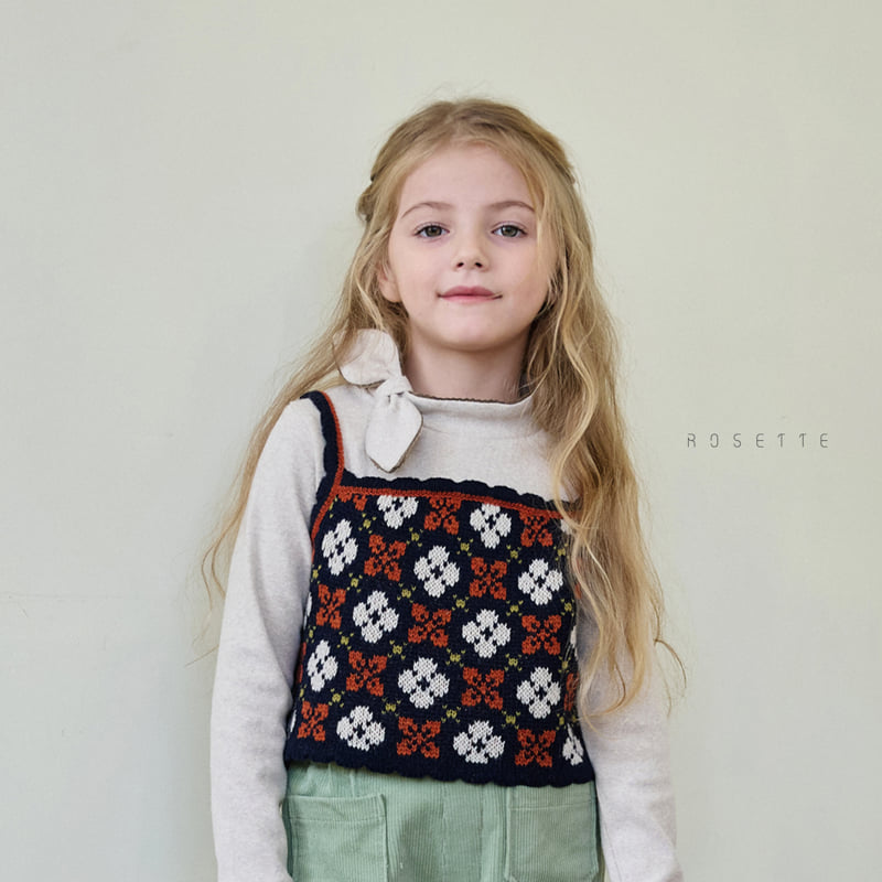 Rosette - Korean Children Fashion - #fashionkids - Cliff Knit Bustier - 11