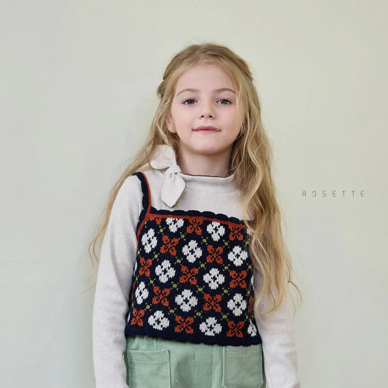 Rosette - Korean Children Fashion - #kidsstore - Montbel Scarf Tee - 7