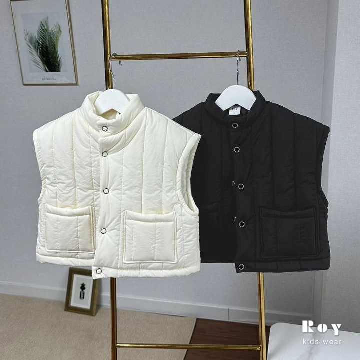 Roy - Korean Baby Fashion - #babyclothing - Vertical Padded Vest