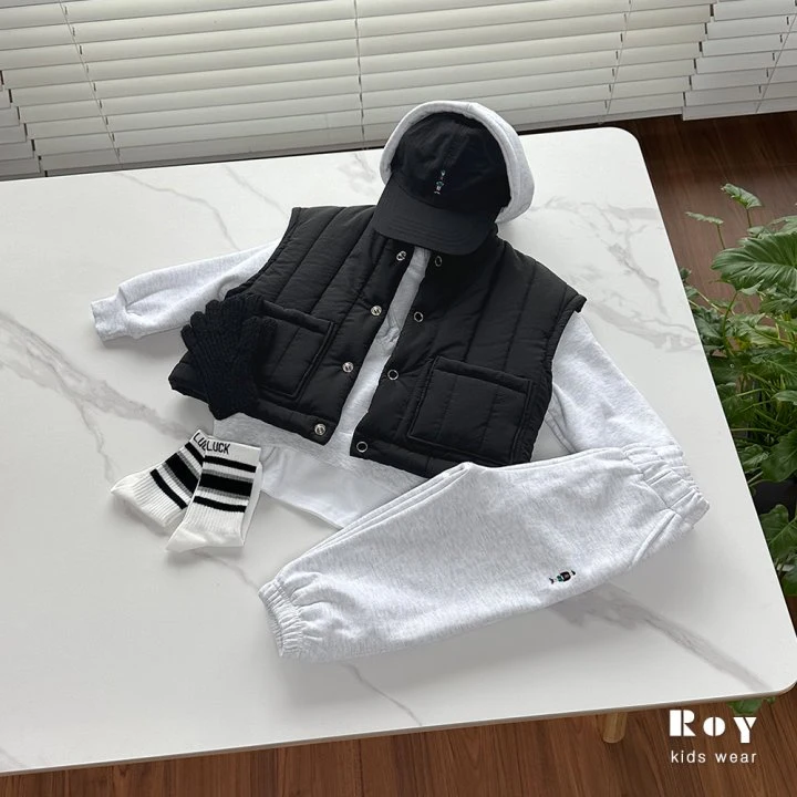 Roy - Korean Baby Fashion - #babyfever - Vertical Padded Vest - 3