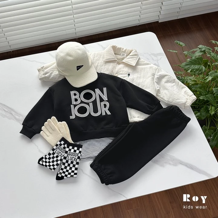 Roy - Korean Baby Fashion - #babyfever - Bonjour Set - 2