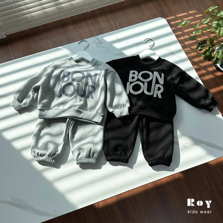 Roy - Korean Baby Fashion - #babygirlfashion - Bonjour Set - 4