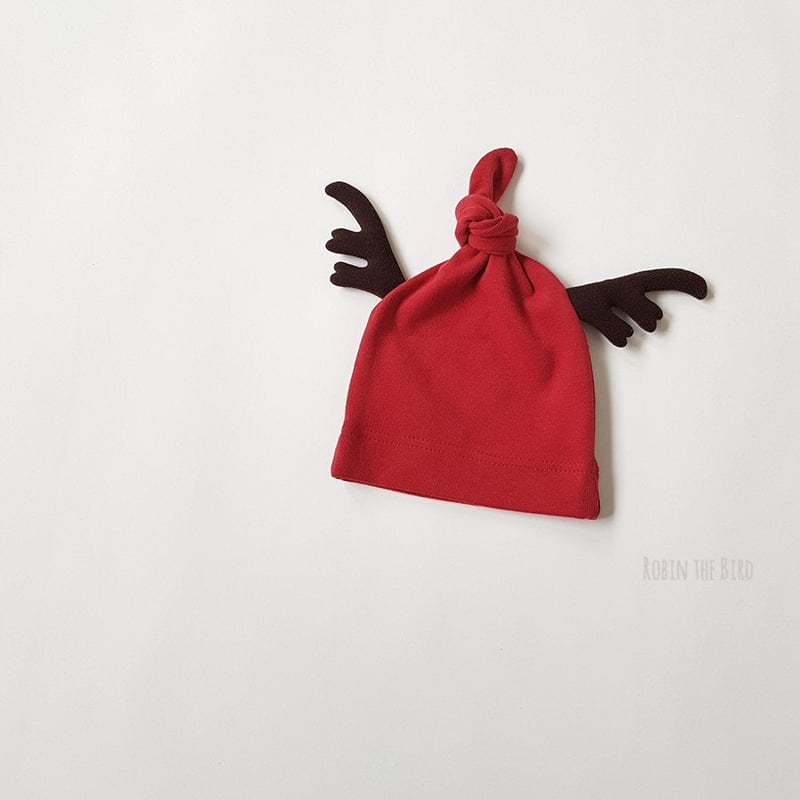 Saerobin - Korean Baby Fashion - #babyoutfit - Rudolph Hat - 4