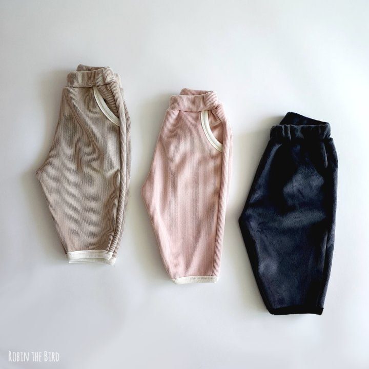 Saerobin - Korean Children Fashion - #Kfashion4kids - Fleece Corduroy Slacks