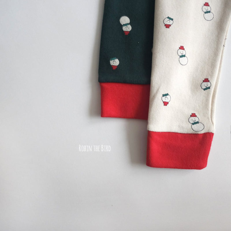 Saerobin - Korean Children Fashion - #Kfashion4kids - Snowman Fleece Easywear - 5