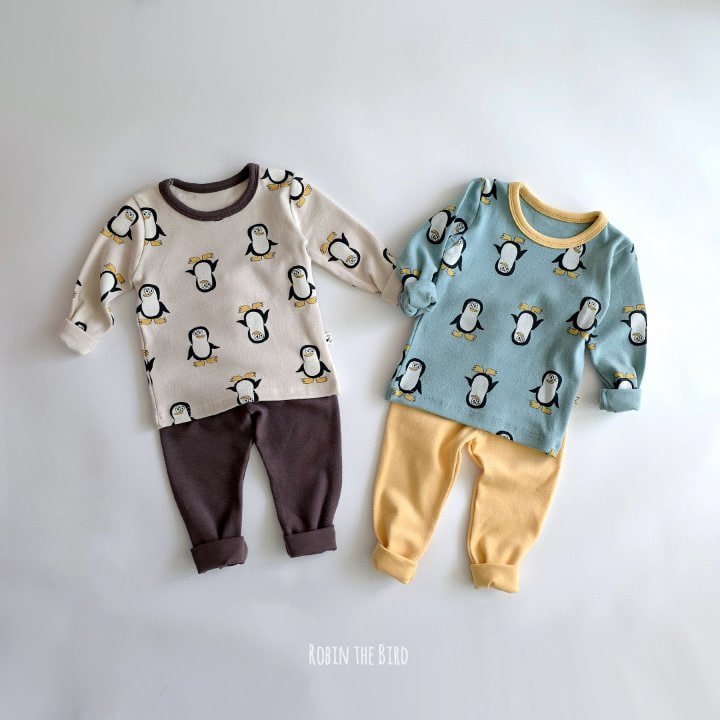 Saerobin - Korean Children Fashion - #discoveringself - Penguin Fleece Easywear