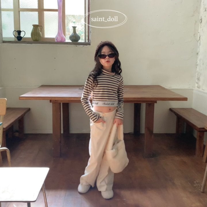 Saint Doll - Korean Children Fashion - #Kfashion4kids - Mockneck Crop Top - 7