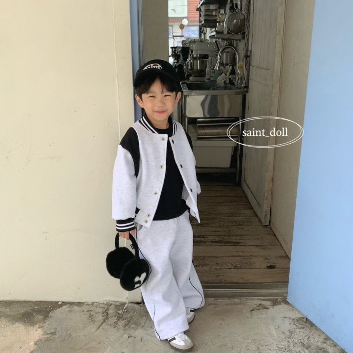 Saint Doll - Korean Children Fashion - #Kfashion4kids - Eight Baseball Jumper - 10