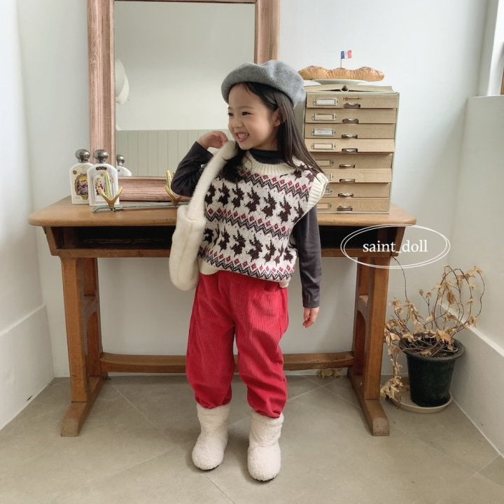 Saint Doll - Korean Children Fashion - #Kfashion4kids - Rabbit Vest - 3