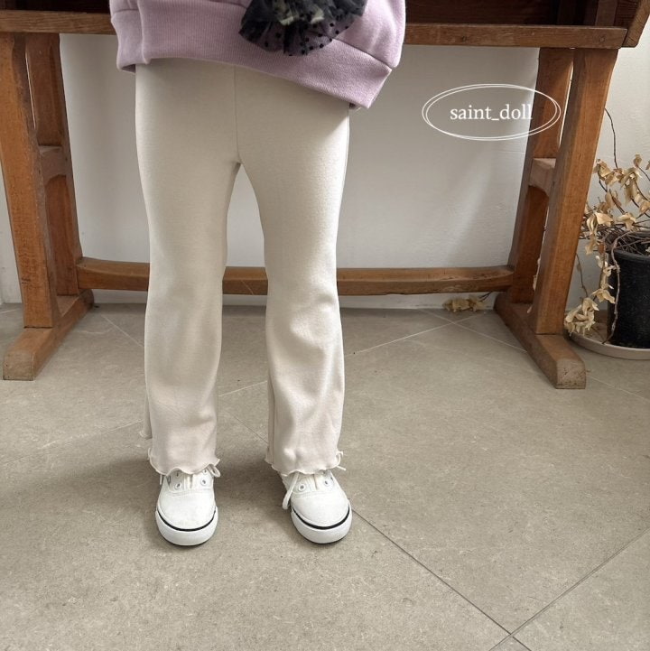 Saint Doll - Korean Children Fashion - #Kfashion4kids - Label Bootcut Pants - 11